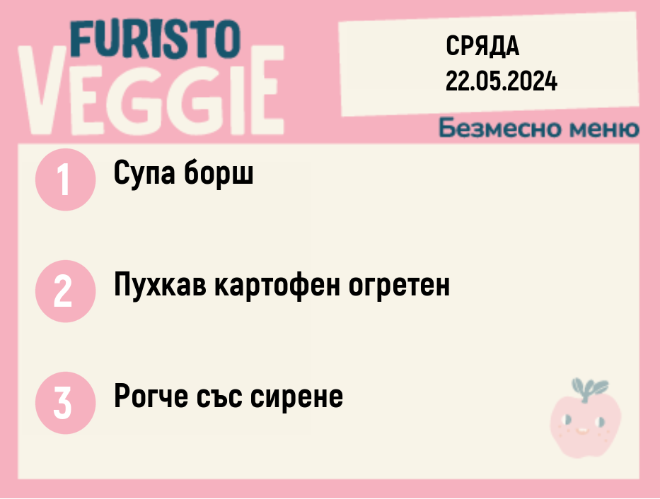 Меню 22.05 безмесно 200гр. 
