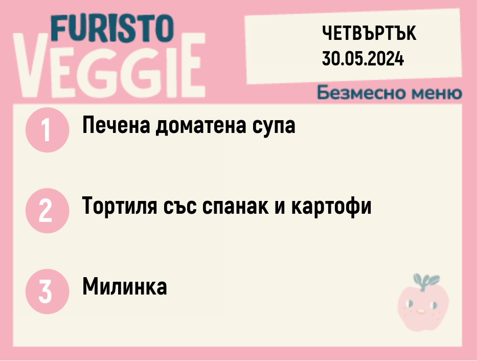 Меню 30.05 безмесно 200гр. 