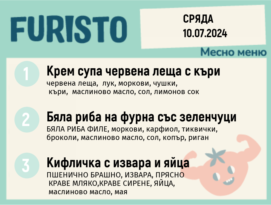 Меню 10.07 месно 300гр.
