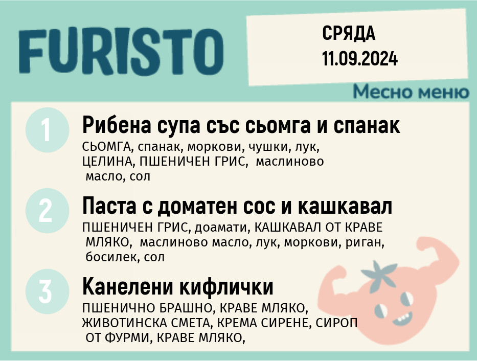 Меню 11.09 Екстра месно 300гр.