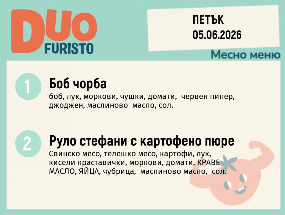 Меню 05.06 DUO 200гр.