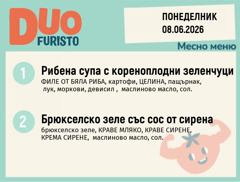 Меню 08.06 DUO 200гр.