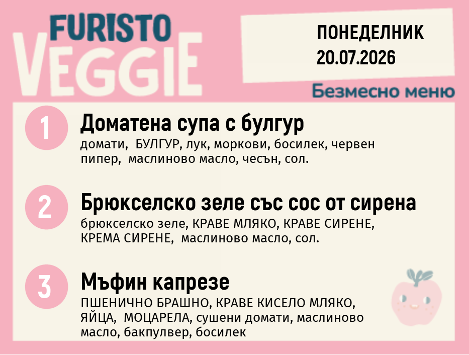 Меню 20.07 безмесно 200гр.