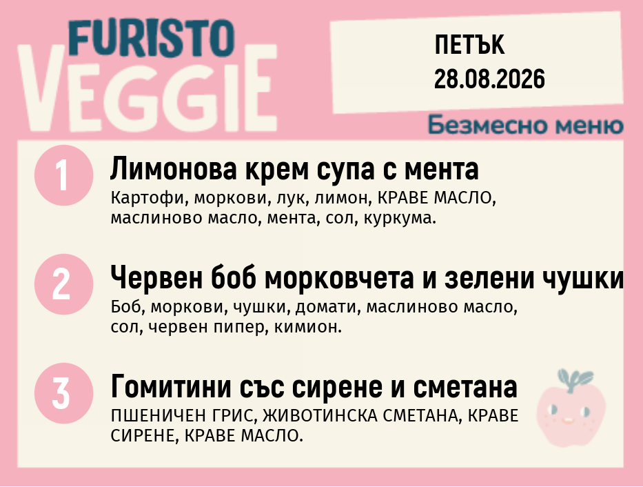 Меню 28.08 безмесно 200гр.