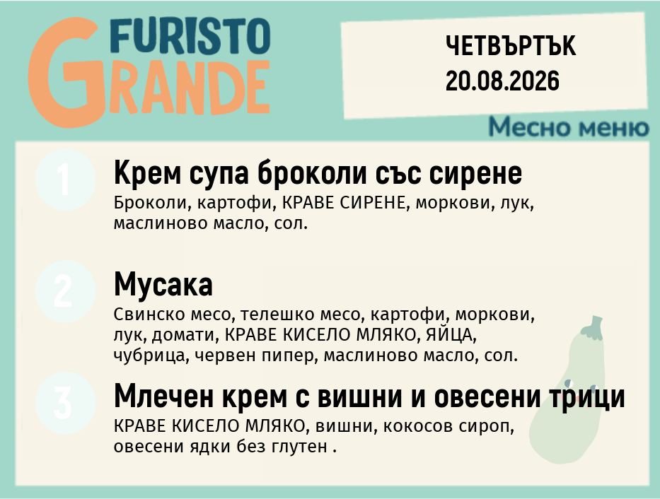 Меню 20.08 месно 300гр.