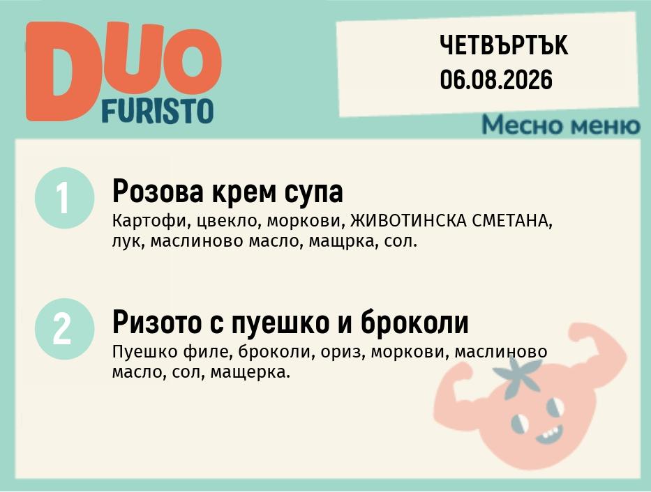 Меню 06.08 DUO 200гр.