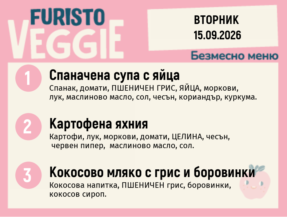 Меню 15.09 безмесно 200гр.