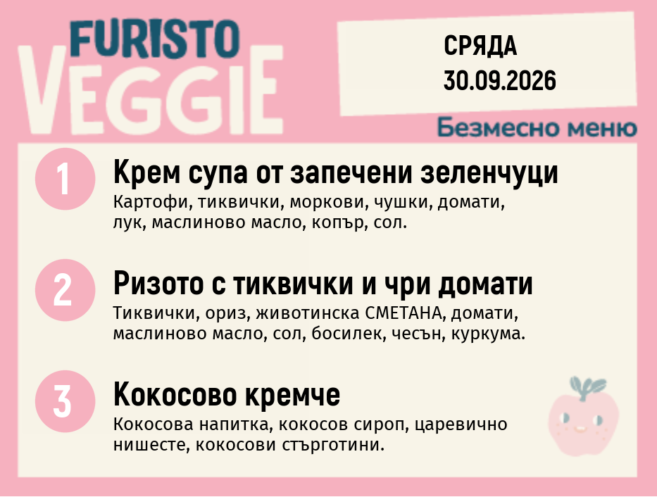 Меню 30.09 безмесно 200гр.