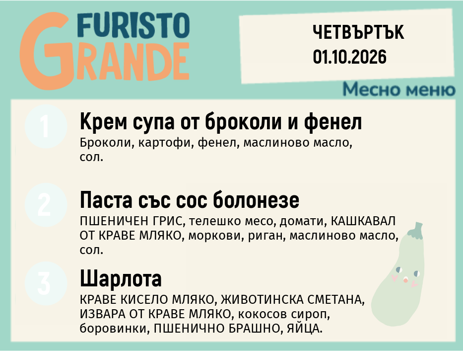 Меню 01.10 месно 300гр.