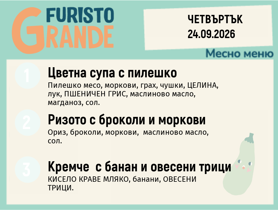 Меню 24.09 месно 300гр.