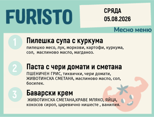 Меню 05.08 месно 200гр.