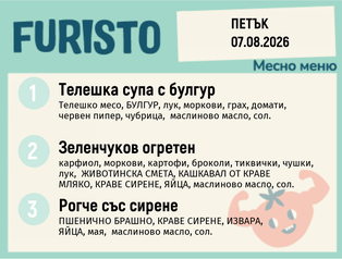 Меню 07.08 месно 200гр.