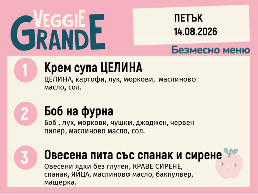 [DY.07.26.11348] Меню 14.08 безмесно 300гр.