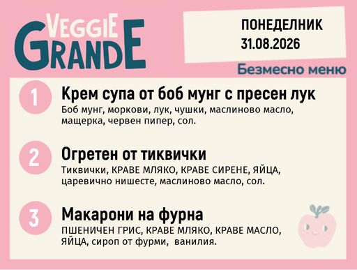 [DY.07.26.11376] Меню 31.08 безмесно 300гр.