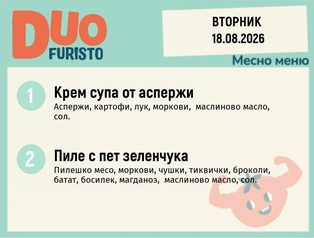 Меню 18.08 DUO 200гр.