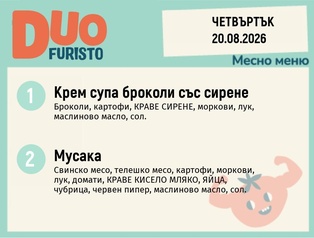 Меню 20.08 DUO 200гр.