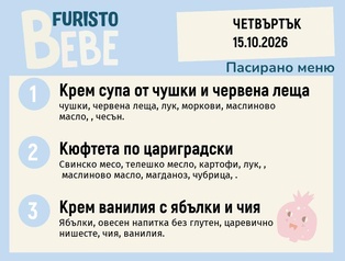 Меню 15.10 Bebe 200гр.