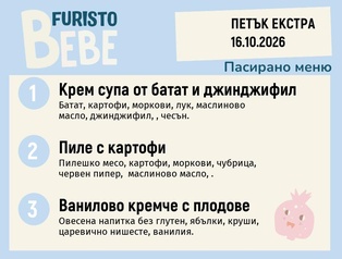 Меню 16.10 Екстра Bebe 200гр.