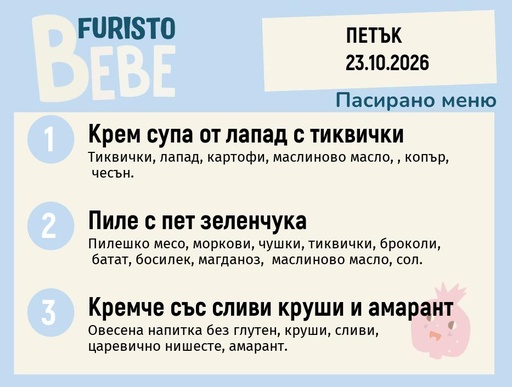 [DY.09.26.12541] Меню 23.10 Bebe 200гр.