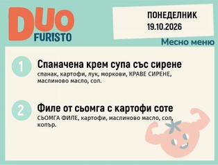 Меню 19.10 DUO 200гр.
